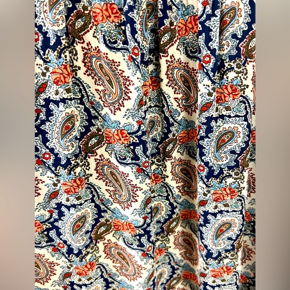 Multicolored sleeveless maxi-dress size small - Picture 6 of 8